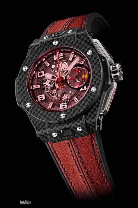 hublot ferrari red bezel|ferraris Hublot big bang.